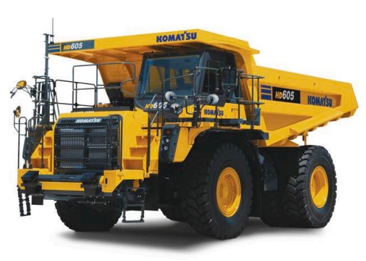 Komatsu Haul Truck HD605 8