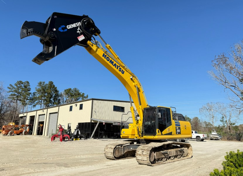 NPK/Genesis Landing Page 11 Komatsu and Genesis Mobile Shears Image