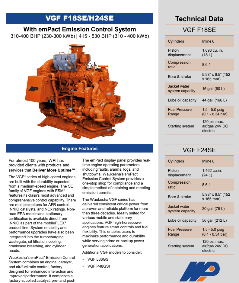 VGF F18SEH24SE