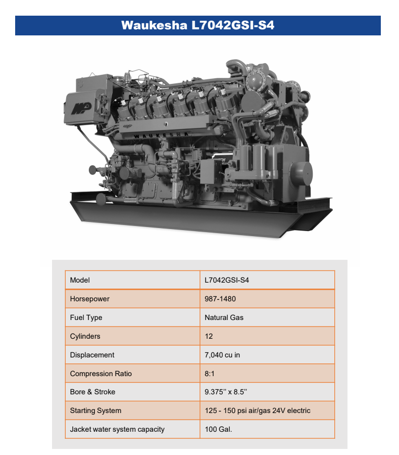 Waukesha L7042GSI S4