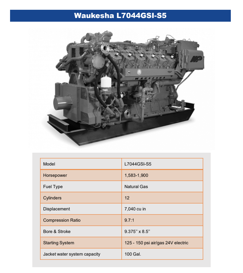 Waukesha L7044GSI S5